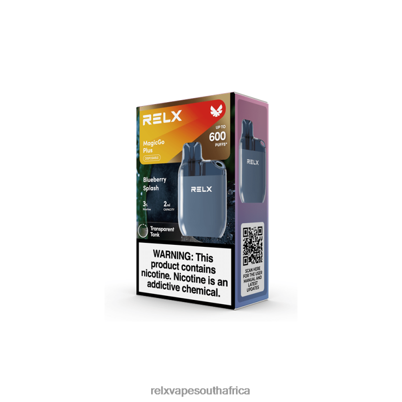 RELX MagicGo Plus SA600 - RELX Vape Flavours Blueberry Splash XZJDL53
