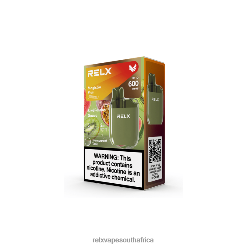 RELX MagicGo Plus SA600 - RELX Vape Review Kiwi Passion Guava XZJDL54