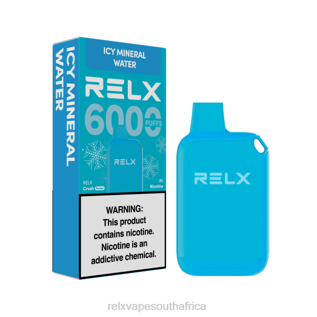 RELX Vape Review - RELX Crush Pocket 6000 Icy Icy Mineral Water 42N223