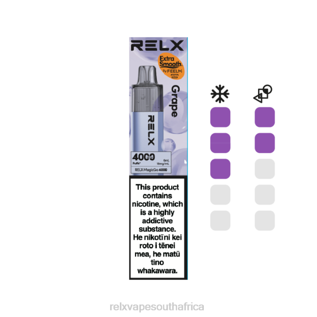 RELX Vape Price - RELX MagicGo 4000 Disposable Vape Grape 42N26
