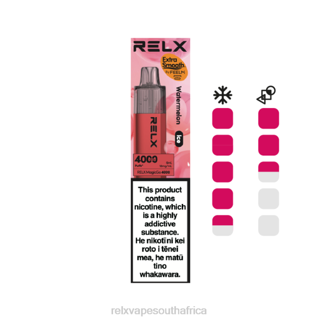 RELX Vape South Africa - RELX MagicGo 4000 Disposable Vape Watermelon (Ice) 42N27