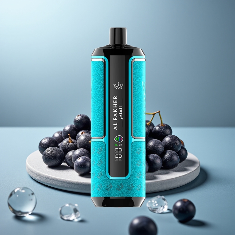 Al Fakher Crown Bar 15K Hypermax 22ml Blackcurrant Ice Disposable Vape