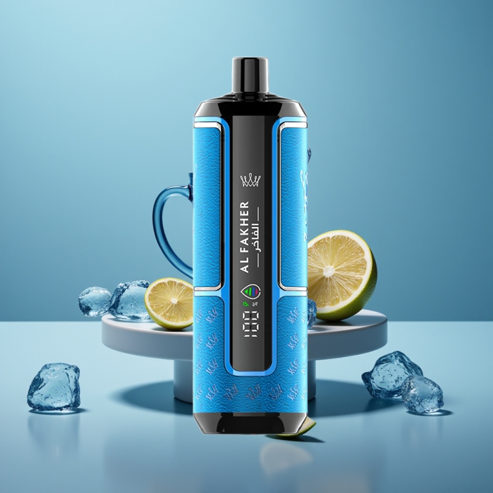 Al Fakher Crown Bar 15K Hypermax 22ml Blue Ocean Disposable Vape Kit