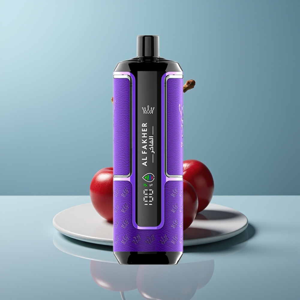 Al Fakher Crown Bar 15K Hypermax 22ml Cherry Fiesta Disposable Vape Kit