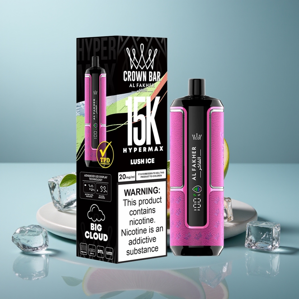 Al Fakher Crown Bar 15K Hypermax 22ml Luch Ice