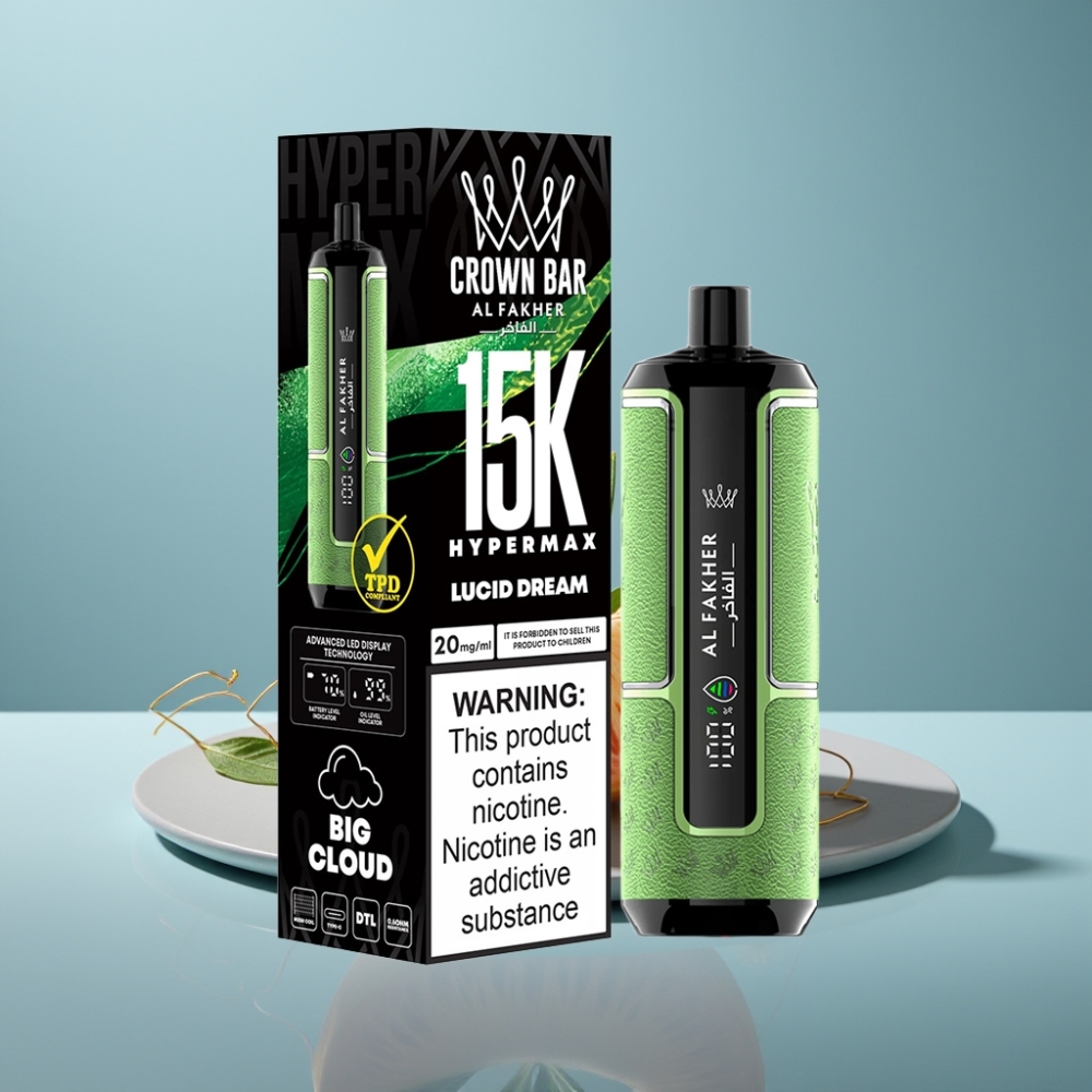 Al Fakher Crown Bar 15K Hypermax 22ml Lucid Dream