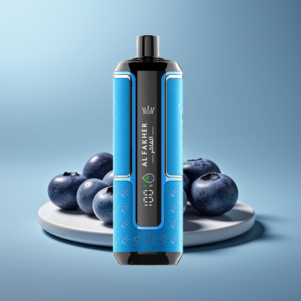 Al Fakher Crown Bar 15K Hypermax Compact Blueberry Gum