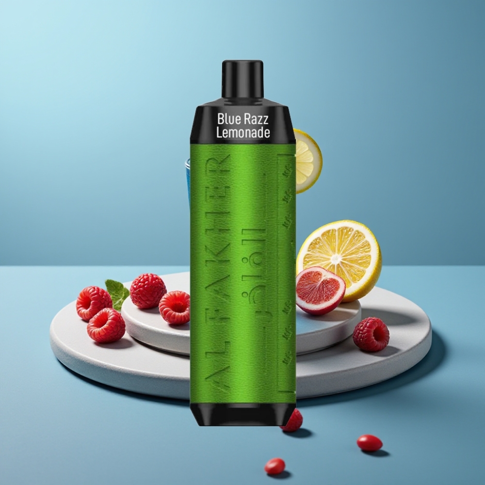 Al Fakher Crown Bar 8000 18ml Blue Razz Lemonade Disposable Vape