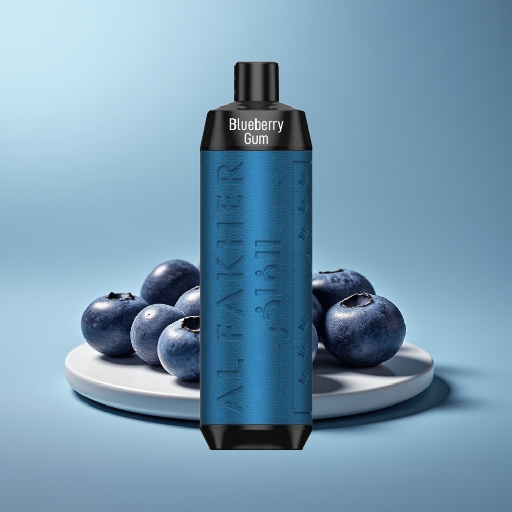 Al Fakher Crown Bar 8000 18ml Blueberry Gum Disposable Vape