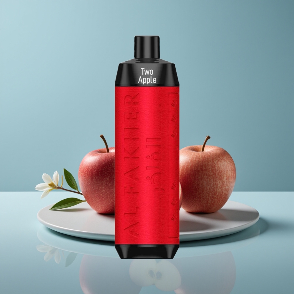 Al Fakher Crown Bar 8000 18ml Two Apple Disposable Vape
