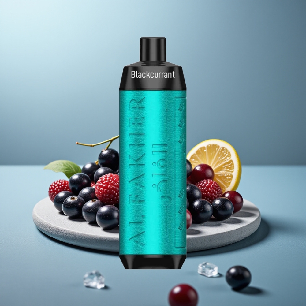 Al Fakher Crown Bar 8000 Puffs 18ml Black Currant Ice