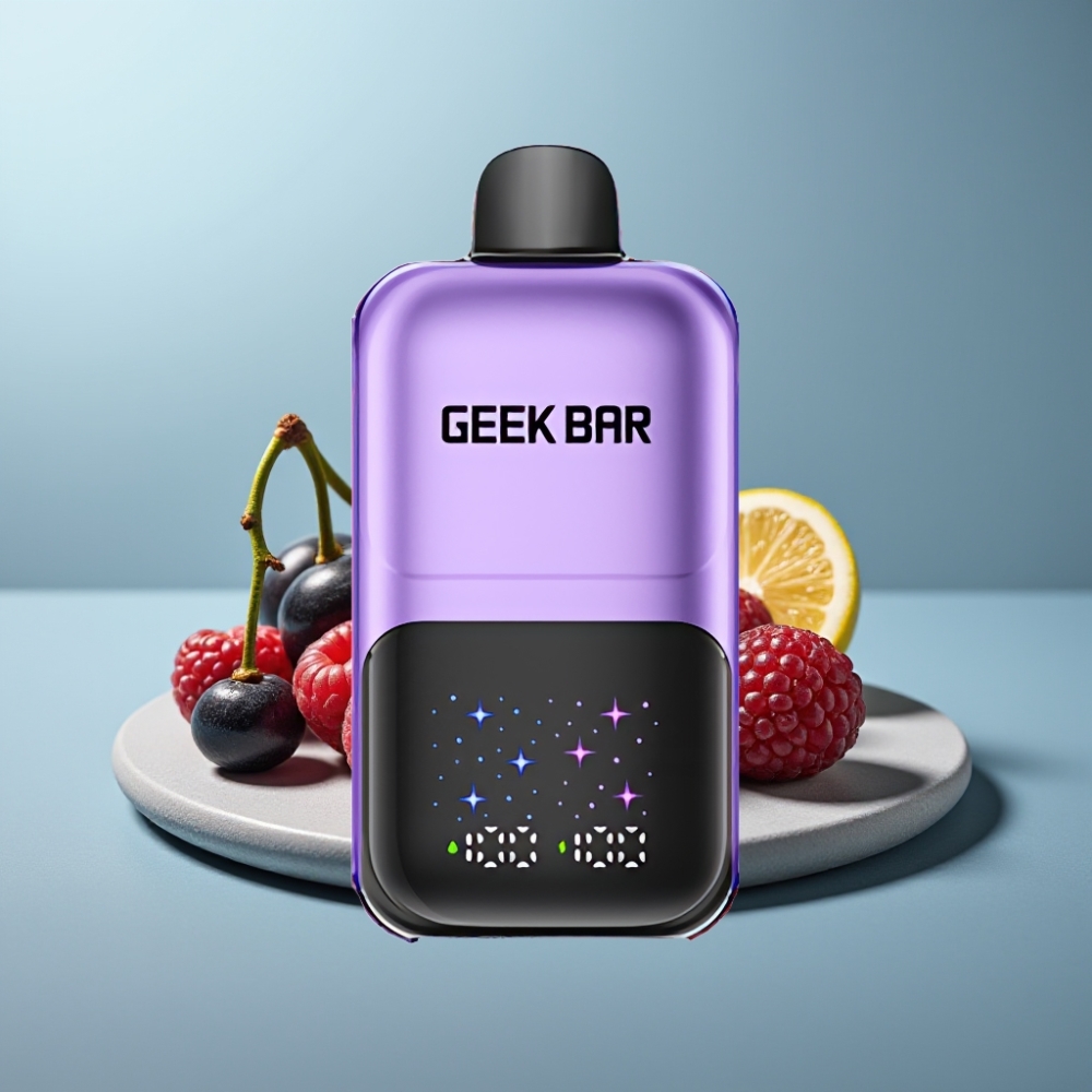 GEEK BAR 2GO 50000 Puffs Dual Tanks Grape & Raspberry