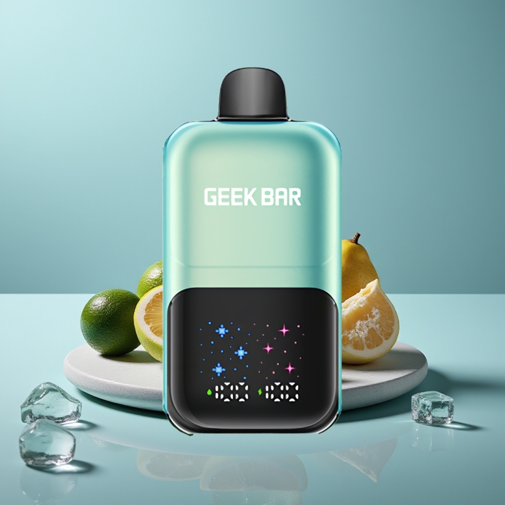 GEEK BAR 2GO 50000 Puffs Interactive Large Screen Cool Mint Ice