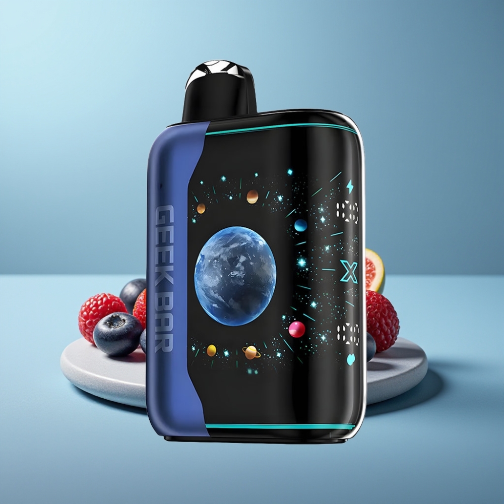 GEEK BAR Platinum 25000 Puffs Dual Mesh Blue Razz Ice