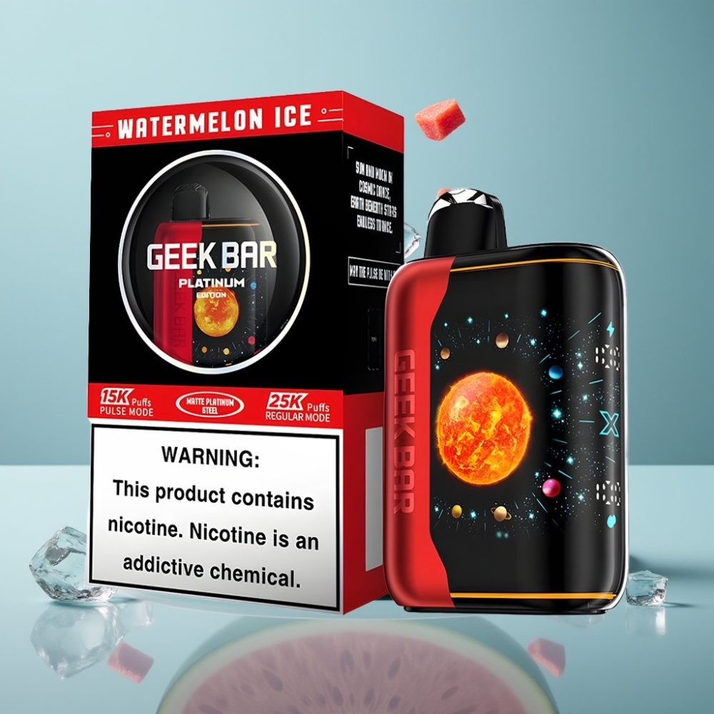 GEEK BAR Platinum 25000 Puffs Dual Mesh Coil Watermelon Ice