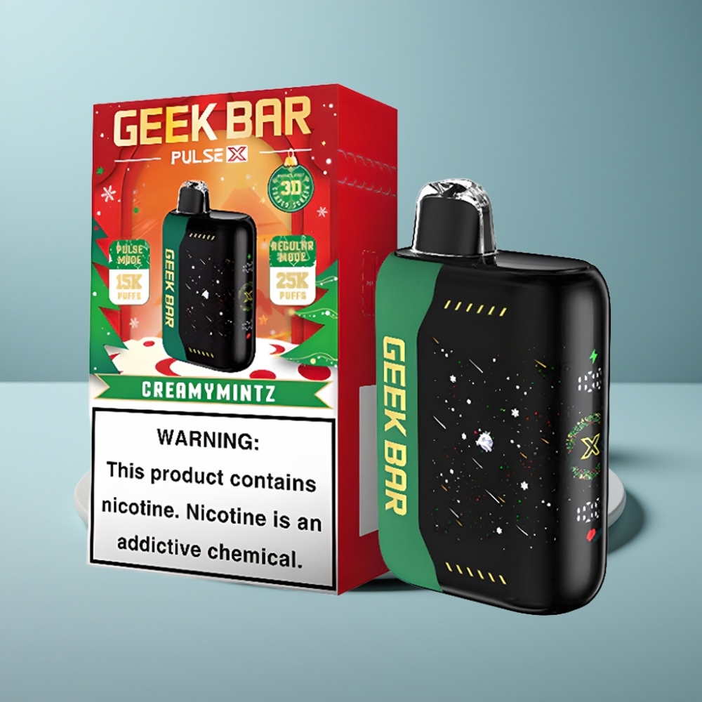 Geek Bar Pulse X 25000 Puffs 18mL Dual Mesh Christmas Edition