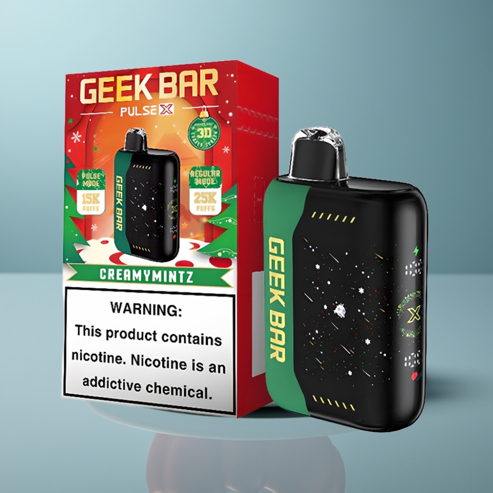 Geek Bar Pulse X 25000 Puffs 18mL Dual Mesh Christmas Edition