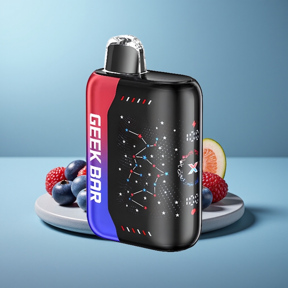Geek Bar Pulse X 25000 Puffs 18mL Dual Mesh Coil Patriot Edition