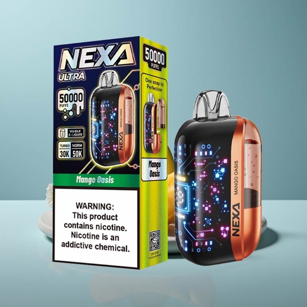 NEXA Ultra 50000 Puffs 20ml Mango Oasis Disposable Vape
