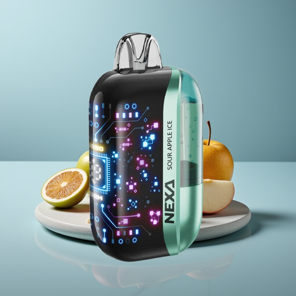 NEXA Ultra 50000 Puffs 20ml Sour Apple Ice