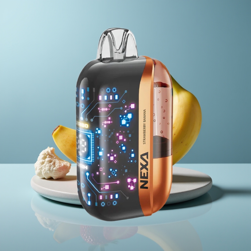 NEXA Ultra 50000 Puffs 20ml Strawberry Banana