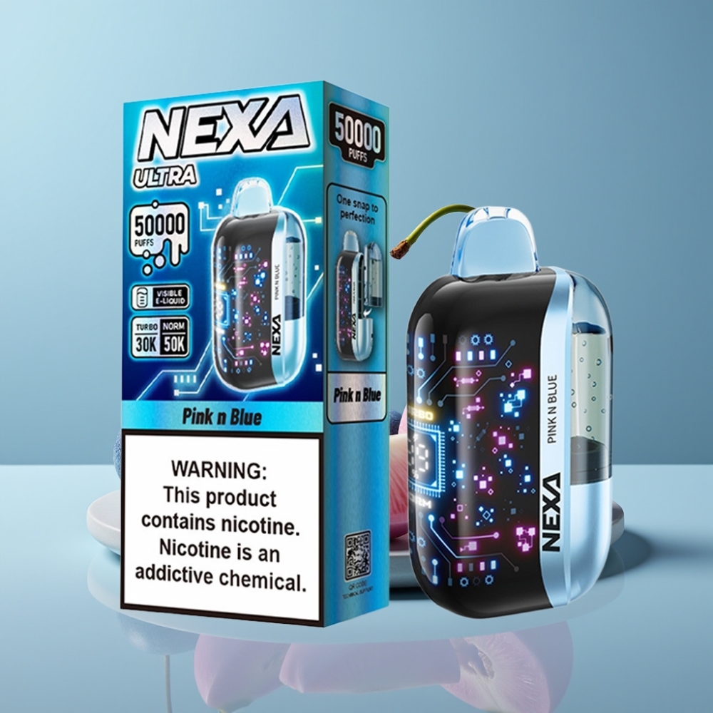 NEXA Ultra 50K 800mah Pink N Blue Disposable Vape