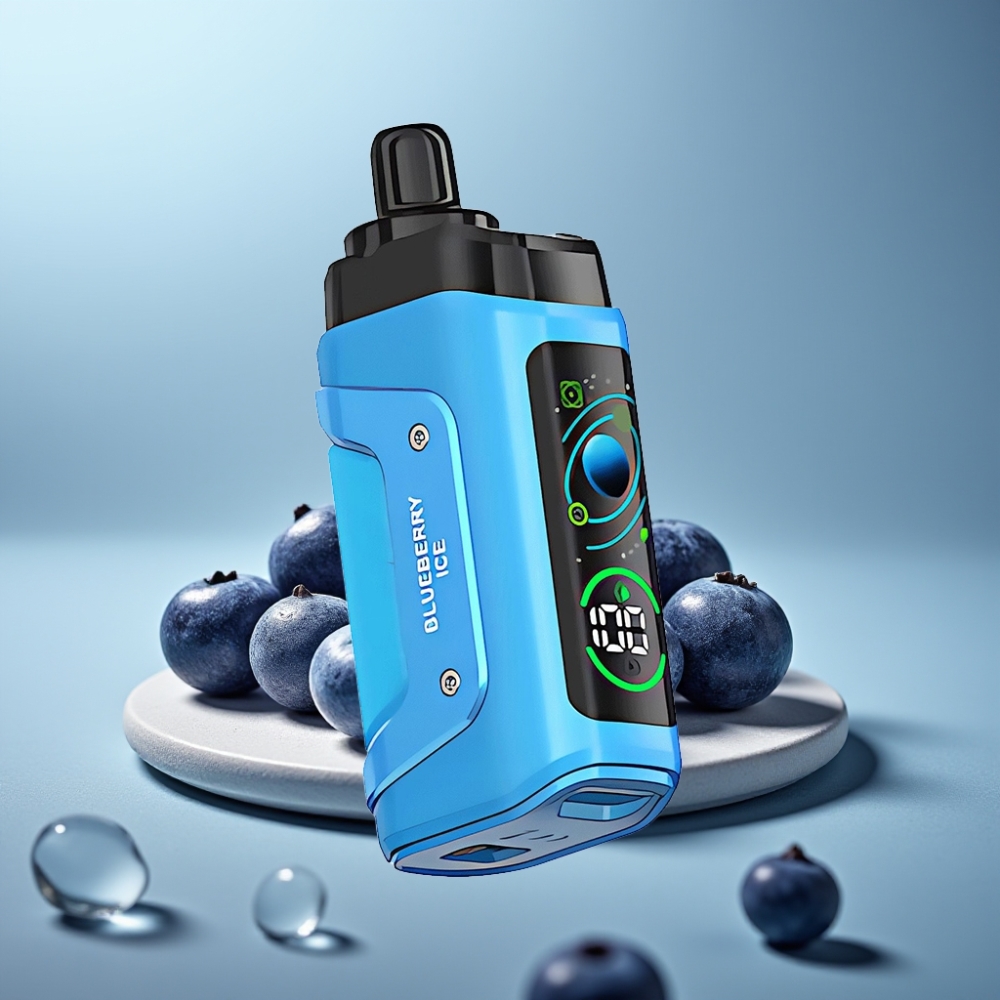 Razz Bar 45000 Puffs Adjustable Airflow Blueberry Ice