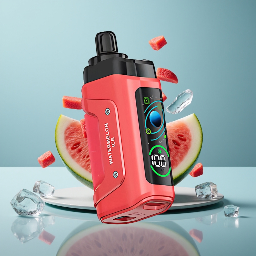Razz Bar 45000 Puffs Adjustable Airflow Watermelon Ice