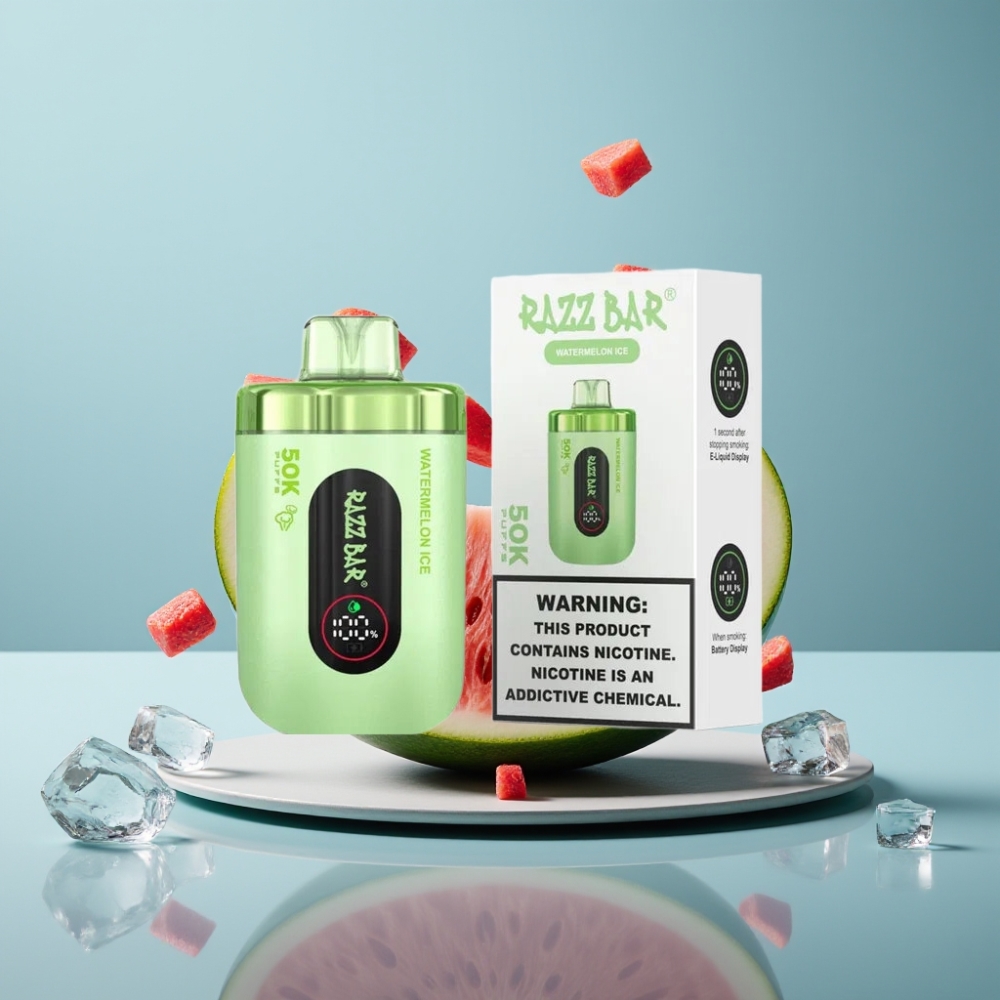 Razz Bar 50K Puffs 650mAh Watermelon Ice