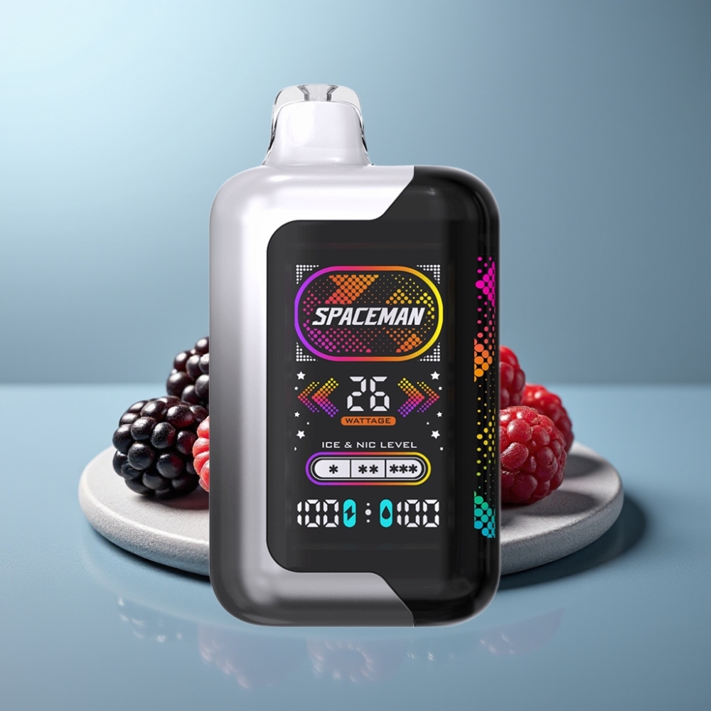SMOK Spaceman SP40000 Zero Nic 20ml Blackberry Razz