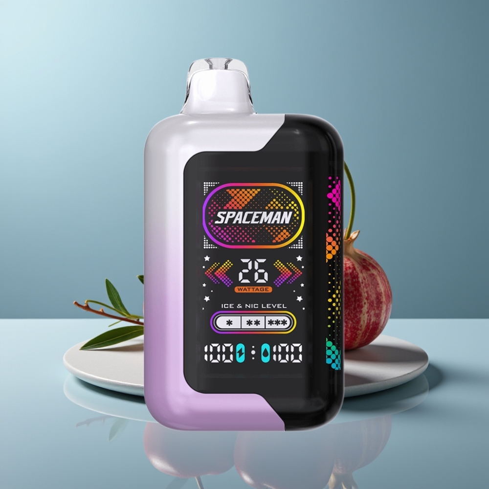 SMOK Spaceman SP40000 Zero Nicotine Cherry Pomegranate Dual Coil Disposable