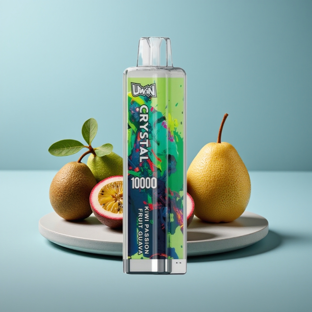 UWIN Crystal 10000 Puffs 18ml Kiwi Passion Fruit Guava