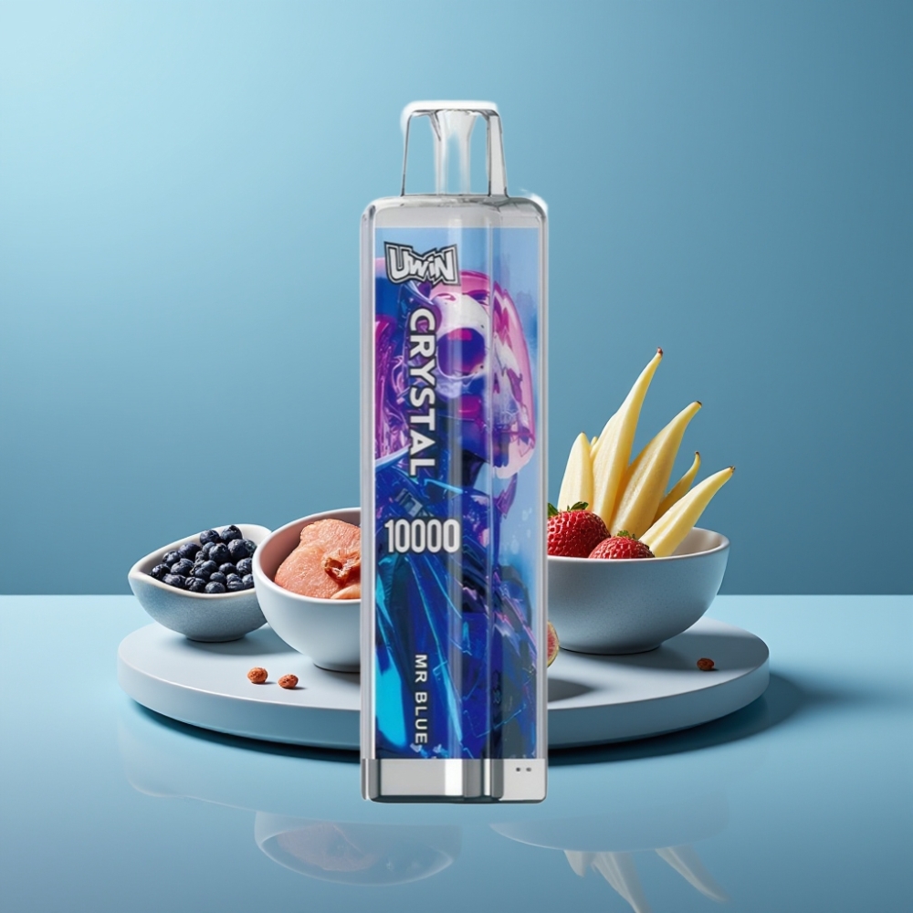 UWIN Crystal 10000 Puffs 18ml Mr Blue