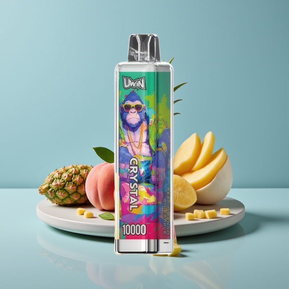 UWIN Crystal 10000 Puffs 18ml Peach Mango Pineapple