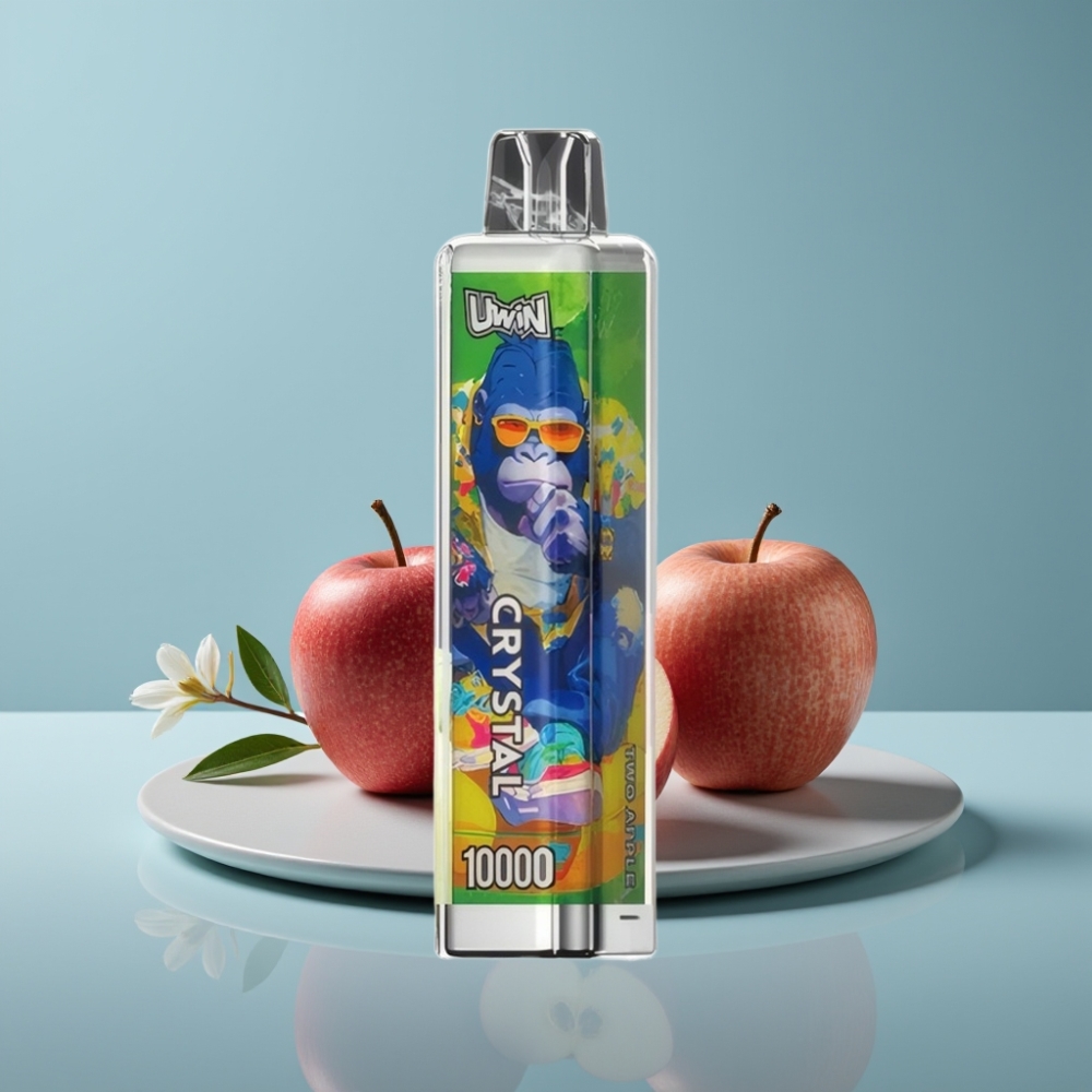 UWIN Crystal 10000 Puffs 18ml Two Apple