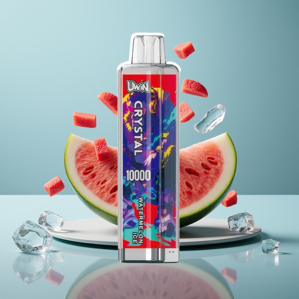 UWIN Crystal 10000 Puffs Watermelon Ice 18ml RGB