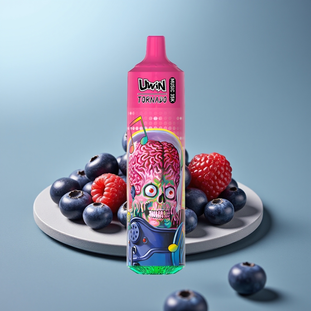 Uwin Tornado 35K Music Blueberry Raspberry 600mAh