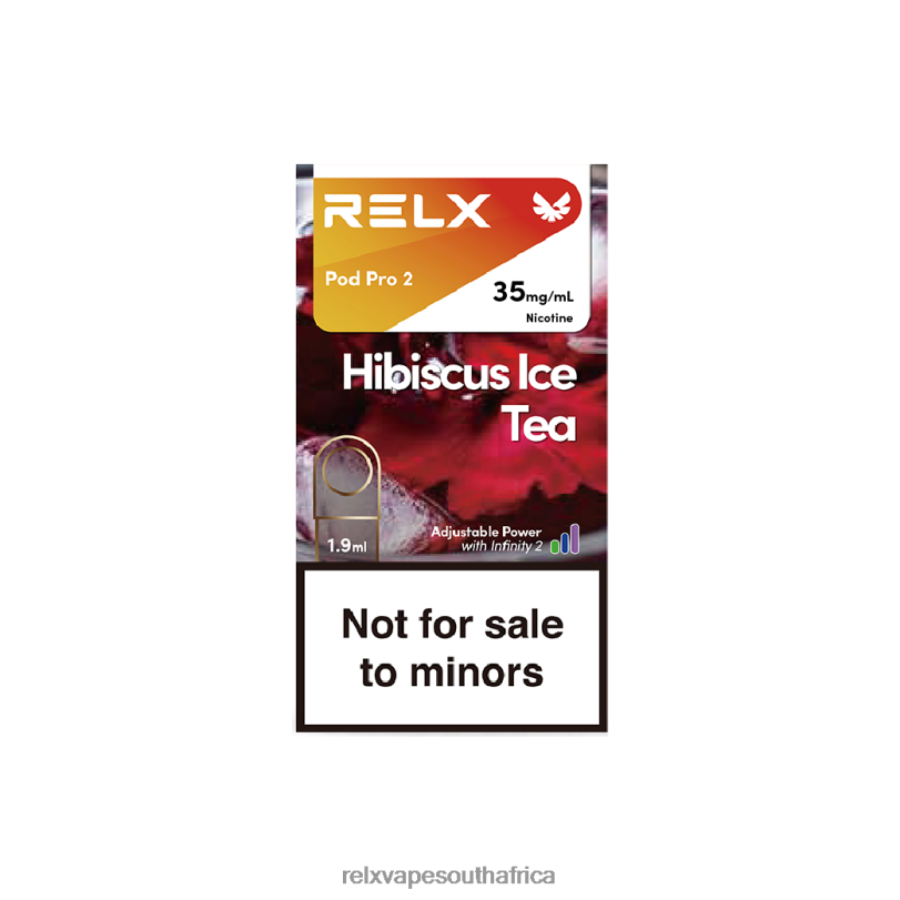 RELX Pod Pro 2 - 3 Pods - RELX Pods Hibiscus Ice Tea XZJDL111