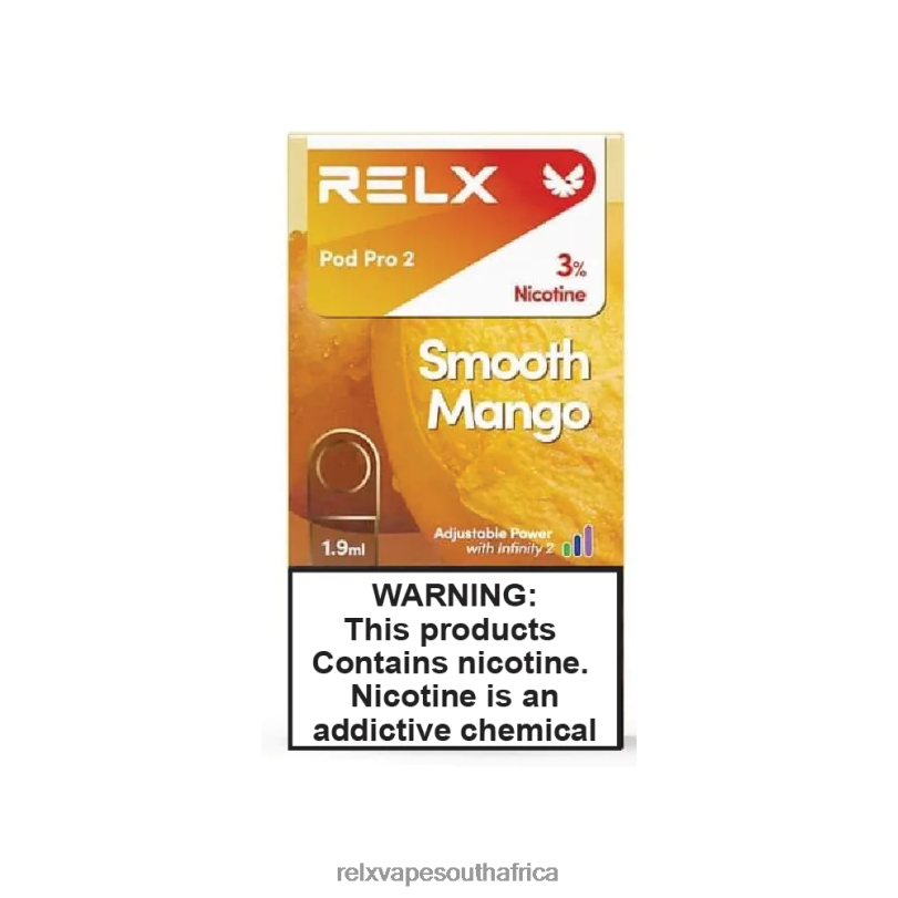 RELX Pod Pro 2 - 3 Pods - RELX Vape Cape Town Mango XZJDL98
