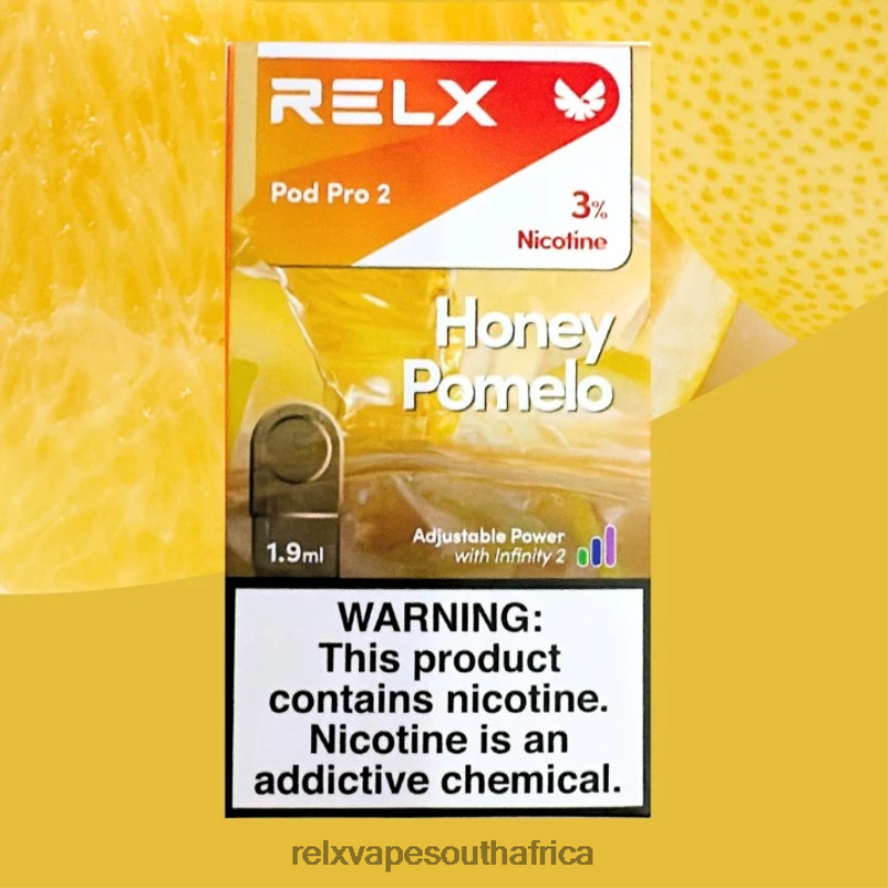 RELX Pod Pro 2 - 3 Pods - RELX Vape Pods Honey Pomelo XZJDL120