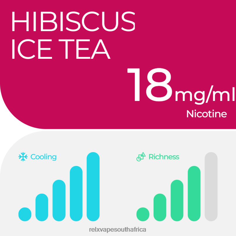 RELX Pod Pro - 2 Pods - RELX South Africa Hibiscus Ice Tea XZJDL15