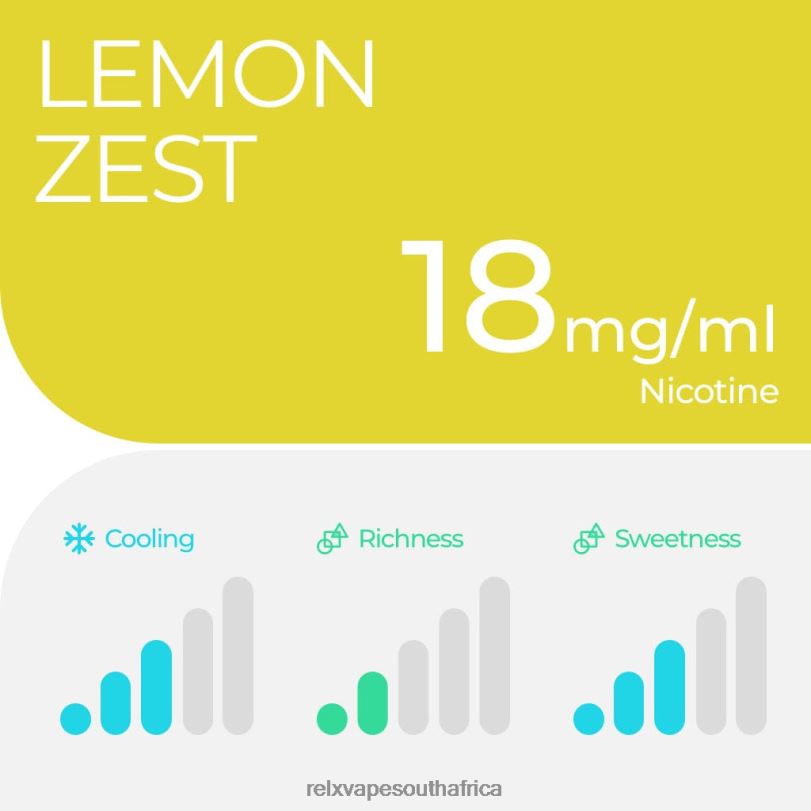 RELX Pod Pro - 2 Pods - RELX Vape Pods Lemon Zest XZJDL19