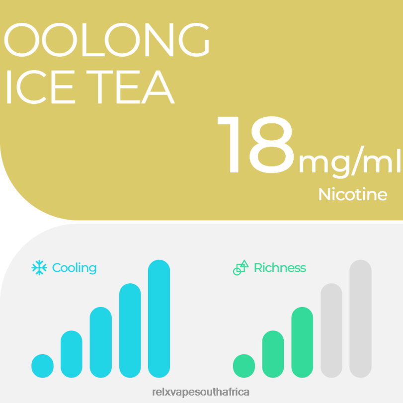 RELX Pod Pro - 2 Pods - RELX Vape South Africa Oolong Ice Tea XZJDL14