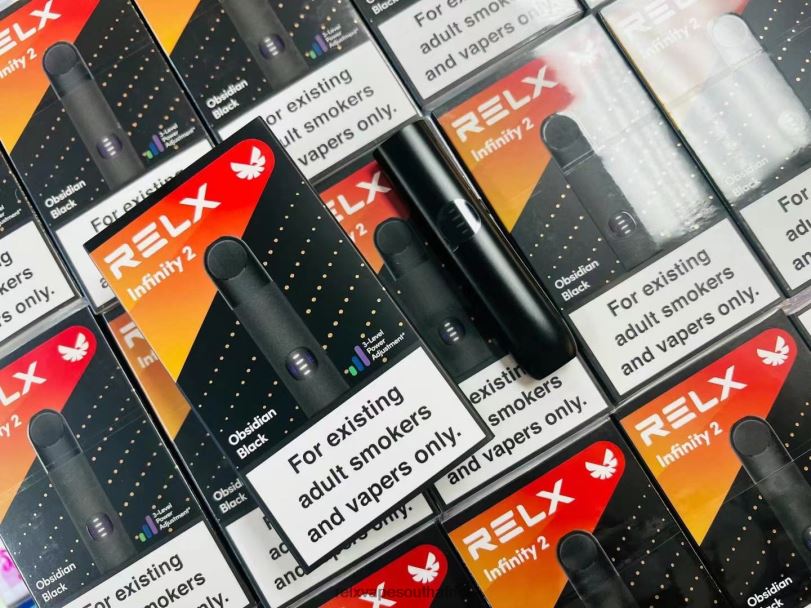 RELX Infinity 2 Vape Device - RELX South Africa Obsidian Black XZJDL66