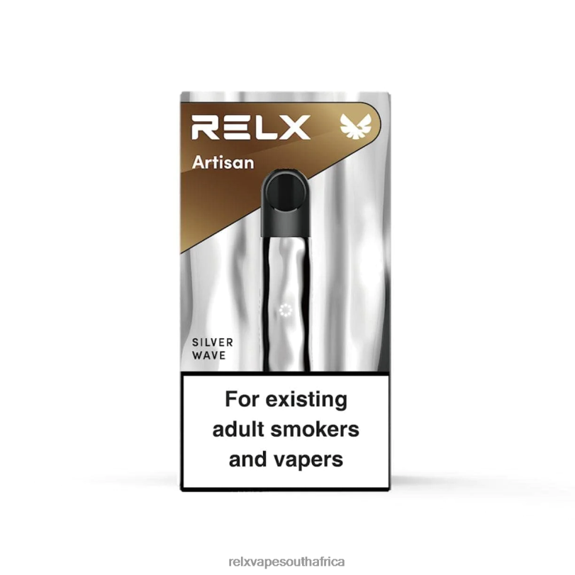 RELX Metal Artisan Device - RELX Vape South Africa Silver Wave XZJDL65